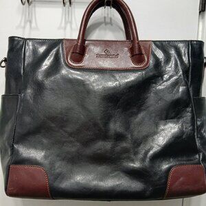 Samsonite Vintage Leather Overnight Bag